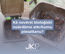 Bio atkritumu sasalšana